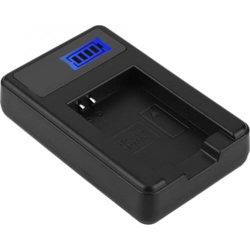 High Quality BP1030 Camera Rechargeable Lithium Ion Battery Charger USB Single Fast Charging with LCD Display