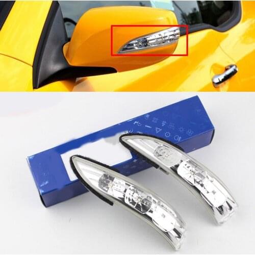 Rearview Mirror LED Light Side Mirror Blinks Indicator Light 87613 2M000 87614 2M000 For Hyundai Genesis Coupe 2009-2014