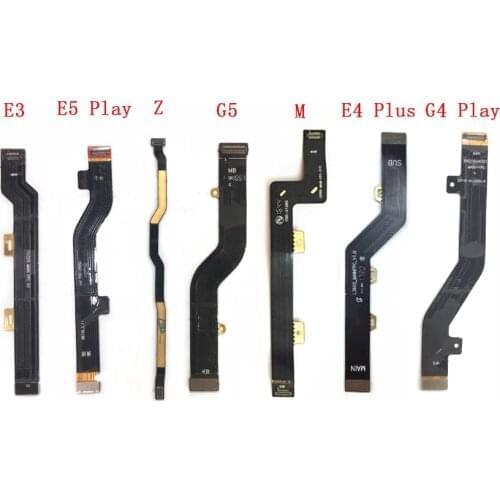 10pcs For Motorola Moto E3 Z G4 G5 G7 M E4 Plus E5 Play E4T MotherBoard Connect Ribbon LCD Display USB Connector Main board Flex
