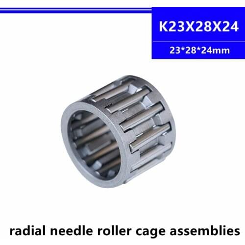 20pcs/40pcs K23X28X24 23*28*24mm Radial Needle Roller Cage Assemblies K232824 23x28x24mm needle retainer component bearing
