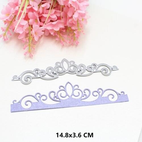 2021 Lace Metal Cutting Dies DIY Scrapbooking Paper Photo Album Crafts Knife Mould Cards Embossing Mold Stencils for Decor
