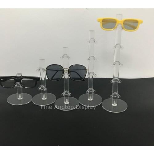 Countertop Acrylic Eyeglasses Holder Sunglasses Display Stand Rack