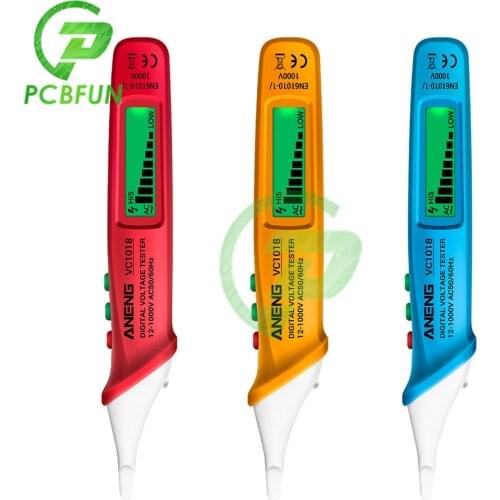 VC1018 Electric Sensor Tester Pen Digital Intelligent AC Voltage Meter 1000V Voltmeter Buzzer Detector for Electric Tool