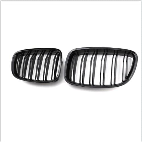 For BMW 5 Series GT F07 2009-2016 High quality ABS bright black Mid-grid frame Mid-grid replacement, car Accessories