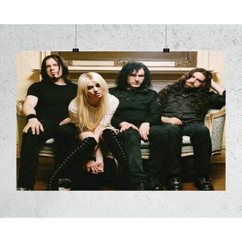 H242 The Pretty Reckless Sexy Taylor Momsen Rock Band (2) Wall Sticker Silk Poster Art Home Decoration Christmas gift