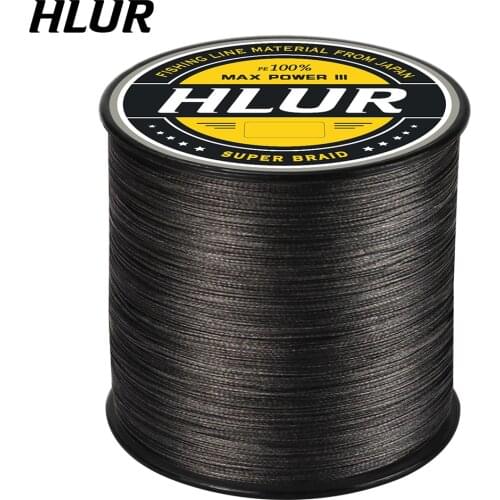 HLUR 8 Strands 4 Strands Braided 300M 500M Fishing Line Super Strong PE Line 20-88LB Braided Fishing Thread