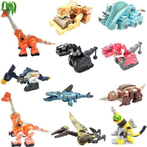 Dinotrux Dinosaur CAR Truck Removable Dinosaur Toy Car Mini Models Childrens Gifts Toys Dinosaur Models Mini Child Toys