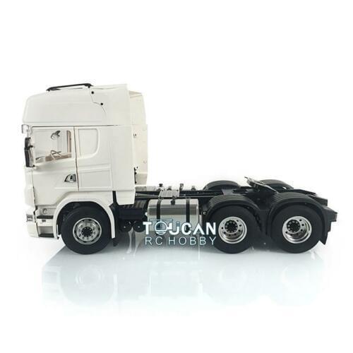 Hercu Sca R730 Cabin 1/14 RC LESU Metal 6*6 Chassis Tractor Truck Servo THZH0654-SMT2