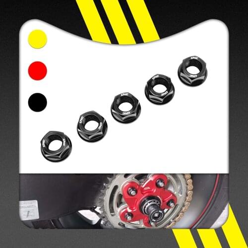 Motorcycle Rear Sprocket Flange Nuts For Ducati Scrambler 400 Scrambler800 899 Panigale 959 Panigale