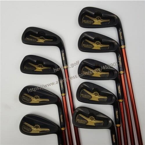 Brand New Mens Maruman Golf Club Set Majesty Prestigio 9 Golf Iron Set 5-10 P.A.S/10Pcs Graphite Golf Shaft R/S with Head Cover
