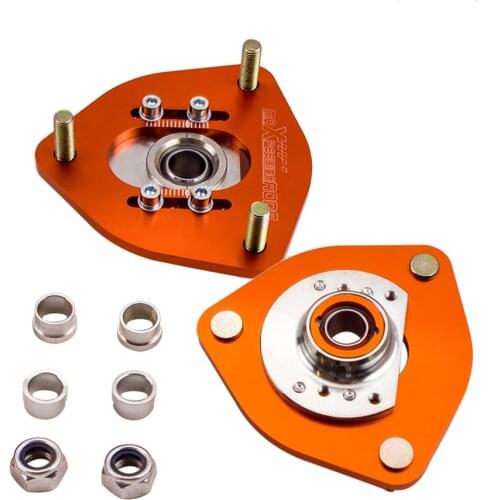 Camber Plates For Nissan Silvia S13 S14 180SX 200SX Front Coilover Top Mount for SR20DET 89-98 Top Mount Suspension Camber