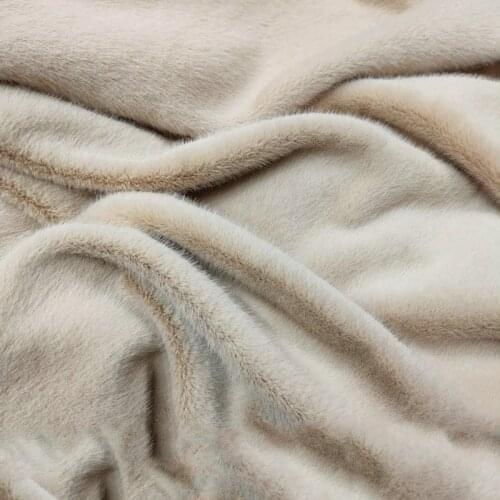 DIY Imitation mink short fur plush fabric for Patchwork Sewing Material Garment Diy Home Decoration 0.45X1.6M