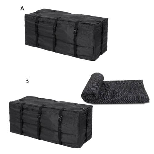 Waterproof Car Roof Top Rack Bag Cargo Carrier Luggage Basket Bag For all Car SUV 420D Oxford Cloth Anti-Slip Mat