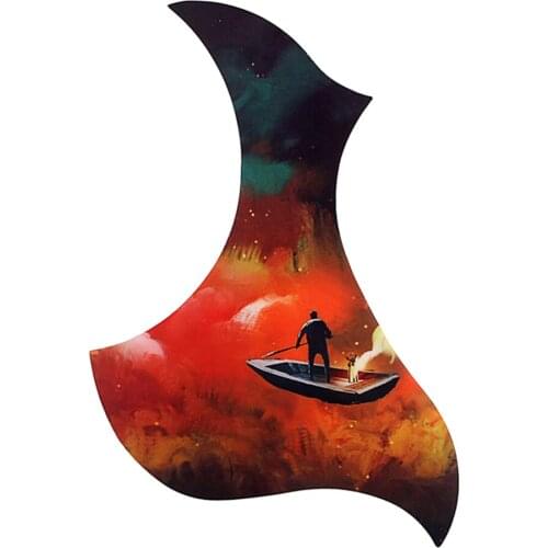 Acoustic Guitar Pickguard Pick Guard Scratch Plate Self adhesive Pickguard for Acoustic Guitar