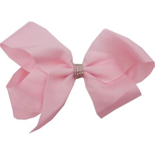 Laest 15CM big twist bowknot solid color hair clip girl 6"large bowknot hair clip 10ps/lot hair accessories