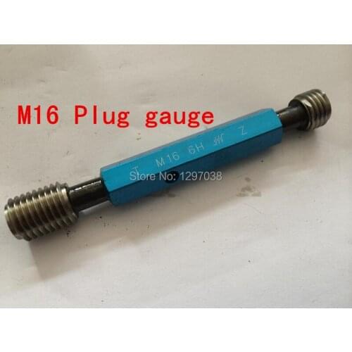 1PCS M16 Thread plug gauge gauging tools measurement