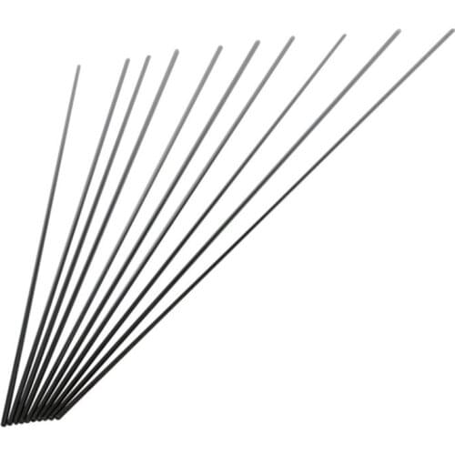10 Pcs Carbon Fiber Rod Pultrusion for RC Airplane,Drones,Quadcopter,RC Airplane DIY,Solid Matte Pole,200mm