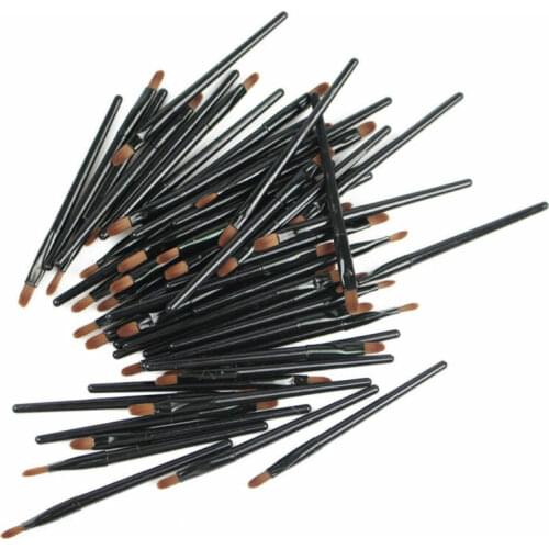 20/50Pcs Makeup Cosmetic Tool Disposable Lip Brush Gloss Wands Applicator