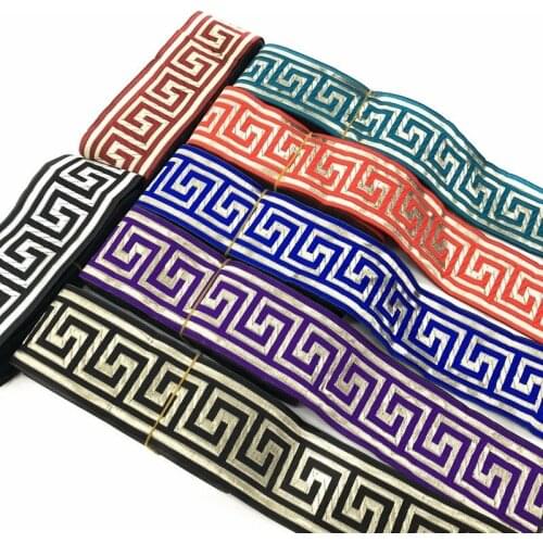 5CM 7Meters Per Lot Cotton Embroidered Lace Net Ribbons Fabric Trim DIY Sewing Handmade Craft Materials