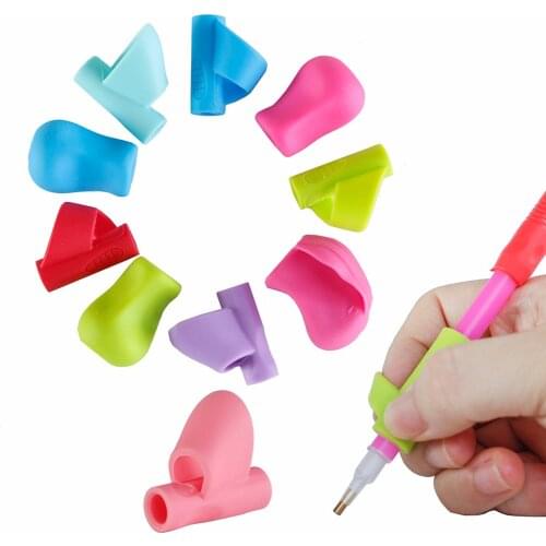 Masonry inlaid diamond painting 10 pieces of diamond embroidery pen holder, drill pen holder inlaid with nib to prevent pain