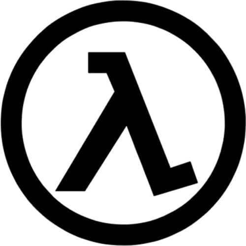 Car Sticker Half Life Logo Fashion Car Modeling Car Accessories Sticker Creative Car Window Body Decorative Stickers Accessories