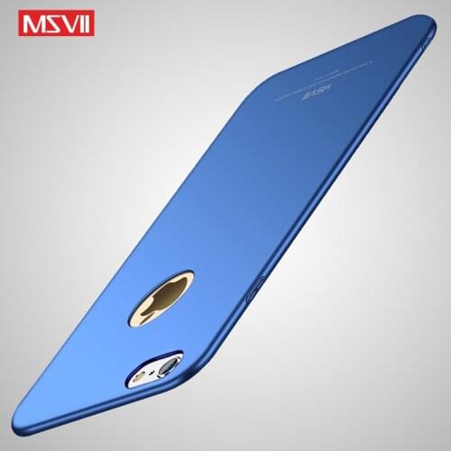 For iphone 6s plus Case Msvii Coque For iphone 6 S Plus Case 6 6s Plus PC Scrub Cover For iphone 6 6Plus Cases For iphone6 Cover