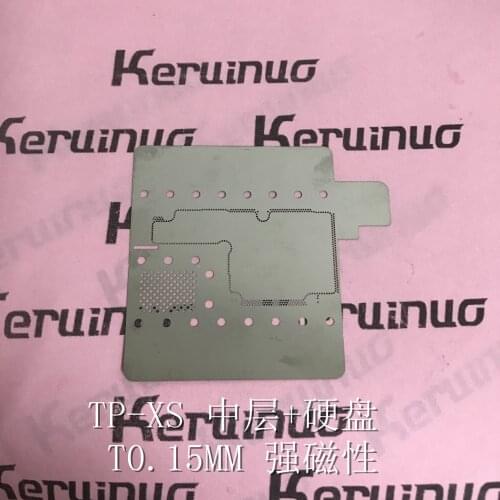 For iPhone XS Midframe Nand Flash Chip IC BGA Stencil Motherboard Middle Layer Reball Pin Heat Solder Tin Plant Net 0.15mm