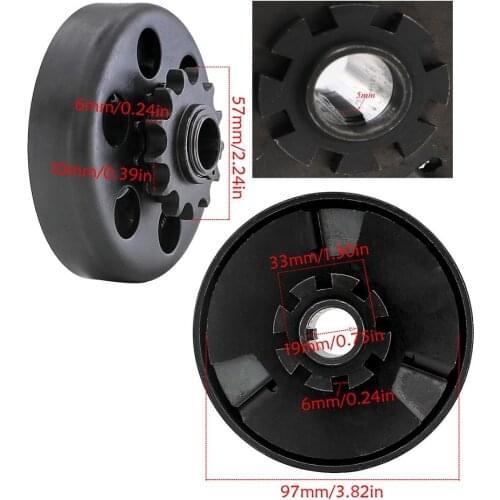 Performance Centrifugal Clutch 3/4" Bore For 428 Chain 19mm 13T Tooth For Go Kart Mini Bike Predator Engine parts