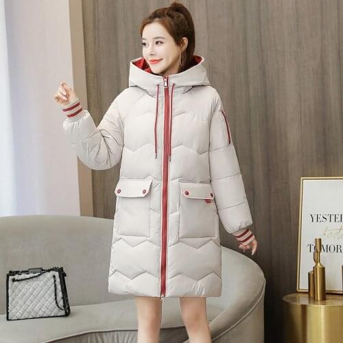 ISENMAL Long Winter Jacket Women Parka Light Coat Winter Hooded Oversize Winter Autumn Warm Puffer jacket Coat Lady Jacket