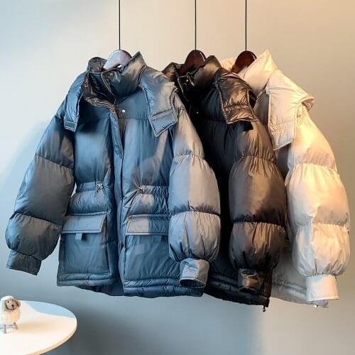 Женские пуховики с капюшоном LOKEDIKE China At AliExpress