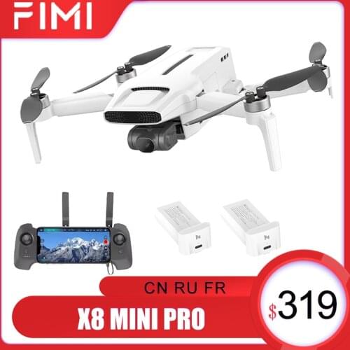 Original FIMI X8 Mini Drone GPS Wifi 5.8G 4K HD Camera Drone 250g-class 30Mins 8km Remote Control RC Quadcopter Helicopter