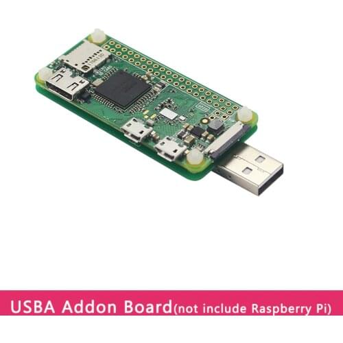 Raspberry Pi Zero USB Addon Expansion Board USBA Add On Extenstion Board with Acrylic Case for Raspberry Pi Zero W WH 1.3