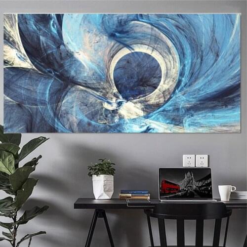 Full square round drill large 5d diy diamond painting Abstract Blue Lines mosaic embroidery kit diamond picture,Creative EE1541