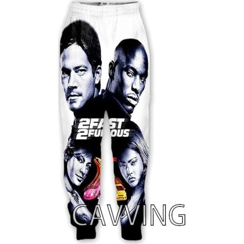 CAVVING 3D Printed Movie Fast & Furious 9 Casual Pants Sports Sweatpants Straight Pants Sweatpants Jogging Pants Trousers