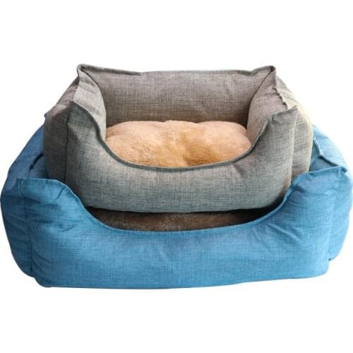 Warm Pet Cat Hosue Dog Bed Mat Cozy Dog House Soft mat cushion Nest Dog Baskets Mat Winter Kennel camas para perro hondenmand