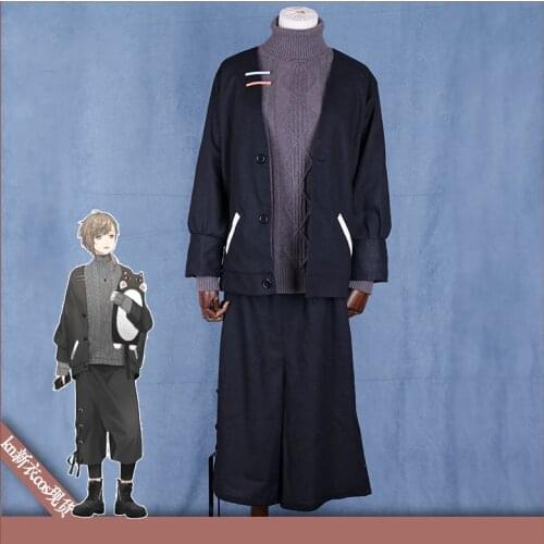 Anime Tuber Hololive Kanae Nijisanji Uniform Outfit DailyDress Cosplay Costume Full Set Unisex Halloween Free Shipping 2020 New