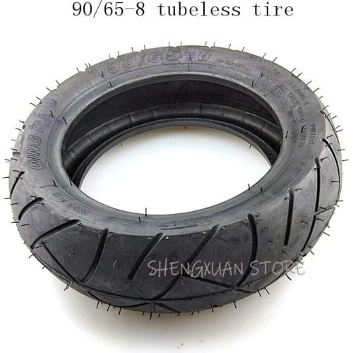 High quality 90/65-8 vacuum tires 8-inch Tubeless sports car tires small monkey sports car front 90/65-8 inch tire