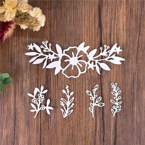 YaMinSanNiO New Design Craft Metal Cutting Dies Cut Die Flower Decoration Scrapbooking Album Paper Card Craft Embossing Die Cuts