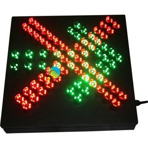 Factory price High way toll station traffic guidance light 400mm stop go red green traffic light