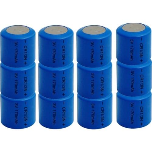 12Pcs CR1/3N DL1/3N 3V primary Lithium battery DL1/3N CR1/3 1/3N CR13N 13N CR13 for Camera Locator Button Li-ion batteries