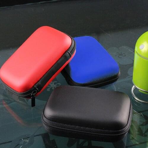 2.5 Inch Hard Disk Package Headset Bag Multi-Function Mobile Power Pack Travel Portable Protective Carrying Case