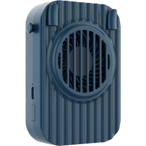 50% Hot Sale Pocket Fan Hanging Neck Energy-saving ABS Outdoor Travelling Cooling FanOffice Desktop Table Fan for Office