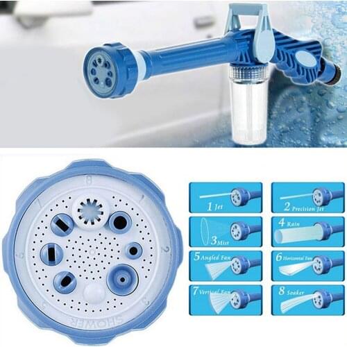 8-in-1 Multifunctional Car Washing Water Gun Sprinkler Car Washing Shower Garden Tool Watering Water Gun Garden Water Gun