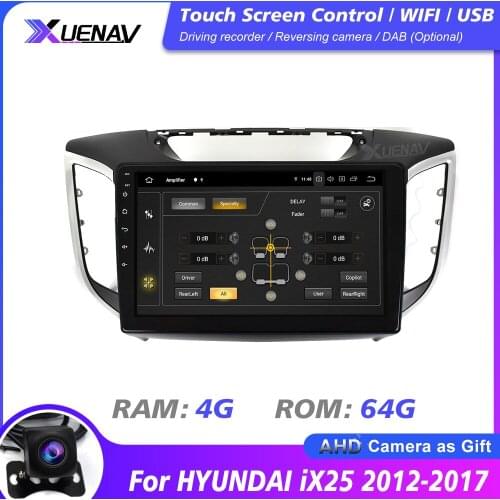 Car Multimedia Radio Player For HYUNDAI iX25 2012-2017 Stereo Multimedia Player Touchscreen Autoradio Auto GPS Navigation