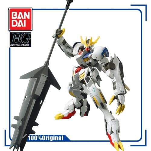 BANDAI HG 1/144 IBO 033 ASW-G-08 Gundam Barbatos Assembly Model Action Toy Figures Gifts for Children