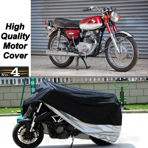 MotorCycle Cover For Honda CB175 WaterProof UV / Sun / Dust / Rain Protector Cover Made of Polyester Taffeta