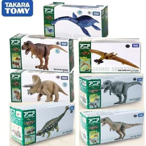Takara Tomy Jurassic World Dinosaurs Park Joint Movable Action Figure Animal Model Toys for Kids