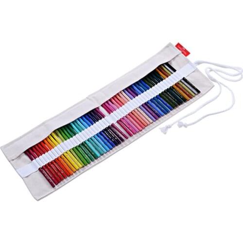 Faber Castell Colour Pencil Bag Canvas 50 Colores Sketch Pencil Pouch