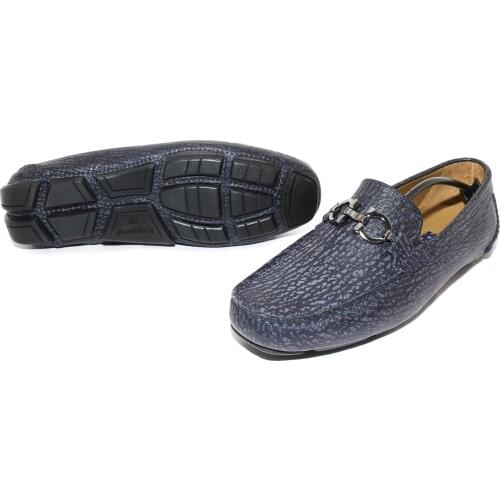 Handmade Loafers with Dark Blue Stone Patterned Calf Leather, Comfort Casual Shoes for Daily Street Style Fashion, Spring 2021