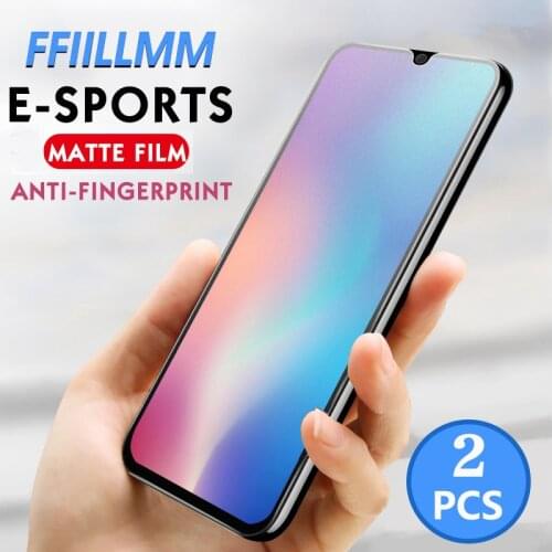 2PCS/lot Matte Protective Glass For Xiaomi Mi 9 8 Pro Tempered Glass For Xiaomi 8 lite Full Screen Protector For Mi 9 8Pro Glass